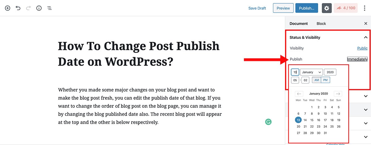 How To Change Post Publish Date on WordPress? - Acme Blog