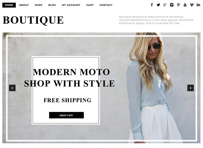 Boutique-WooCommerce-Theme-Free