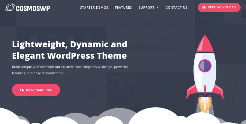 cosmoswp-most-advanced-free-wordpress-theme