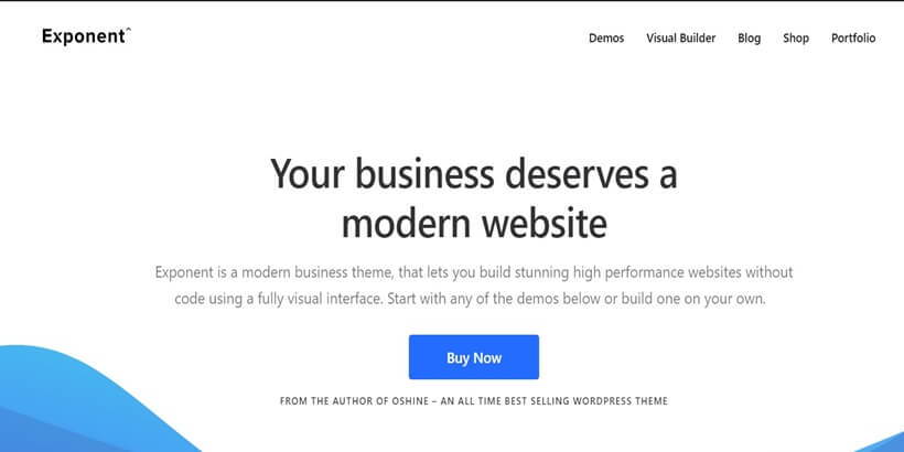 Exponent - Modern Multi-Purpose-Business-WordPress-Theme