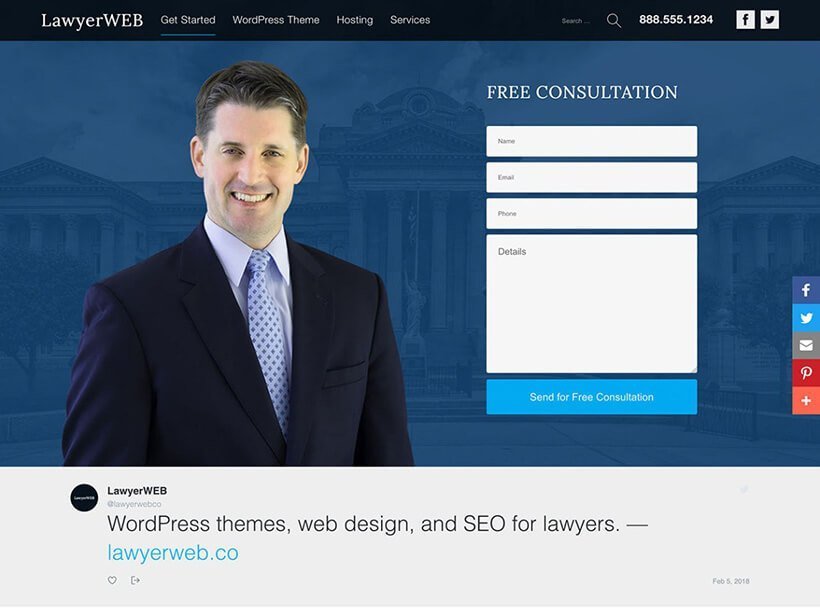 lawyer wp free lawyer wordpress themes