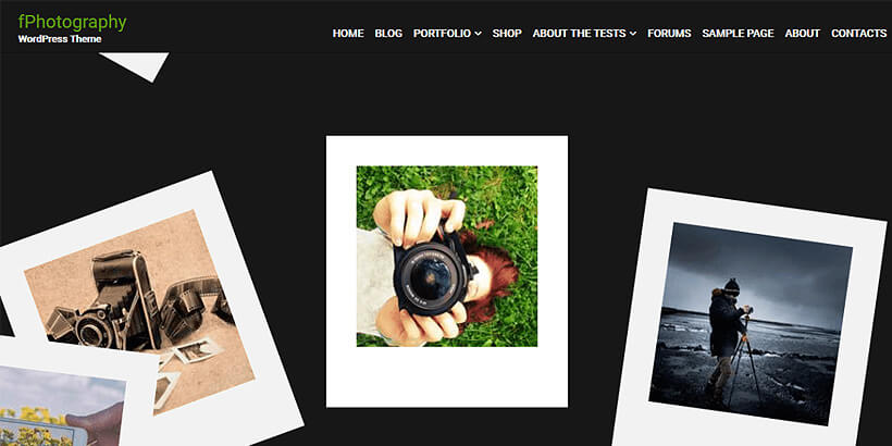 fphotography free photography wordpress themes