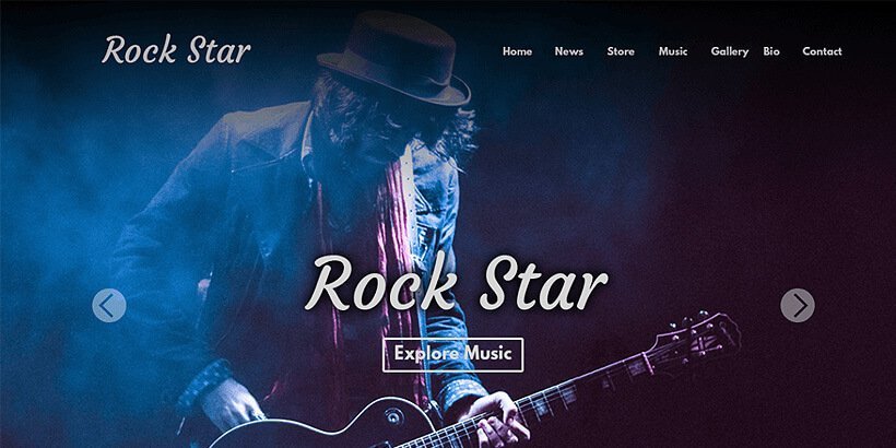 rockstar free event wordpress themes