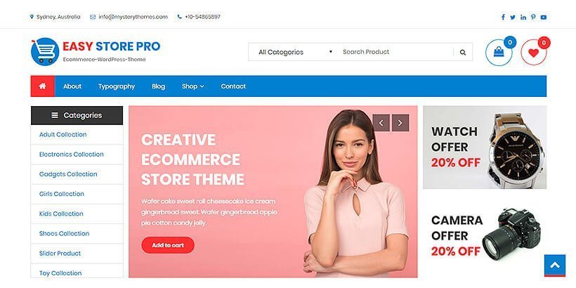 easystorepro best woocommerce themes