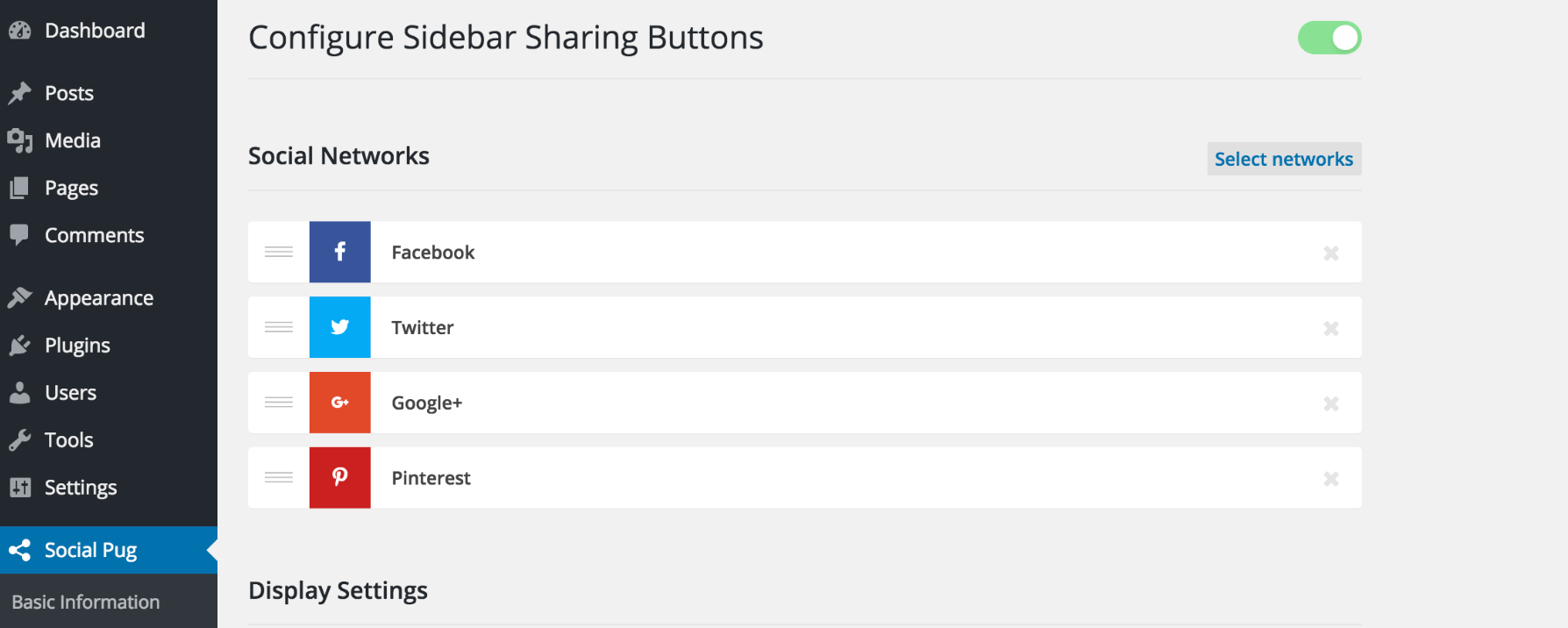Social Sharing Buttons