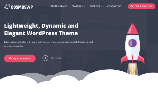 cosmoswp-best-gutenberg-ready-free-WordPress-theme-for-cv-seume-vcard-portfolio