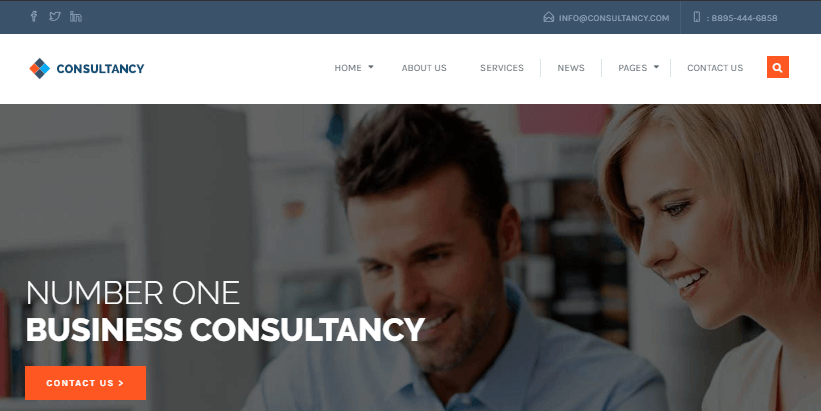 consultancy-wordpress-theme-amber