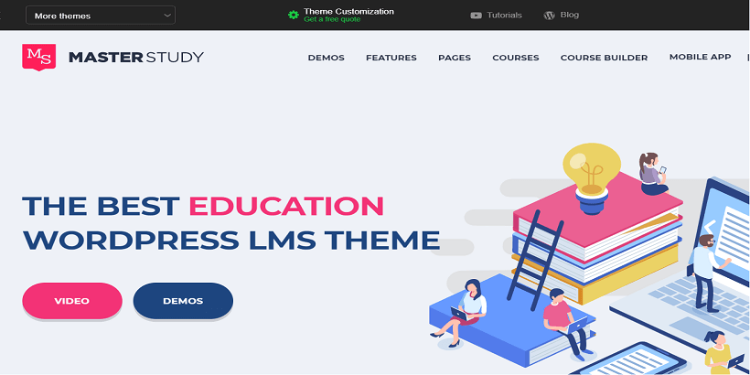 Master-Study- Best-WordPress-Theme-for-online-courses
