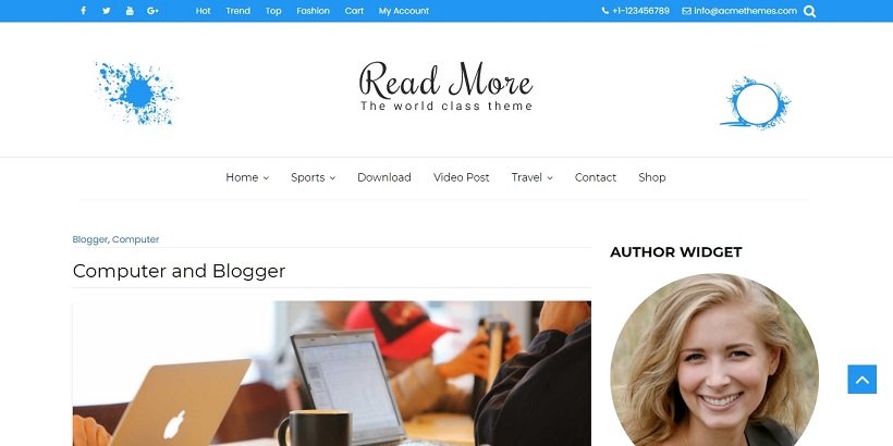 readmore-free-blog-wordpress-theme