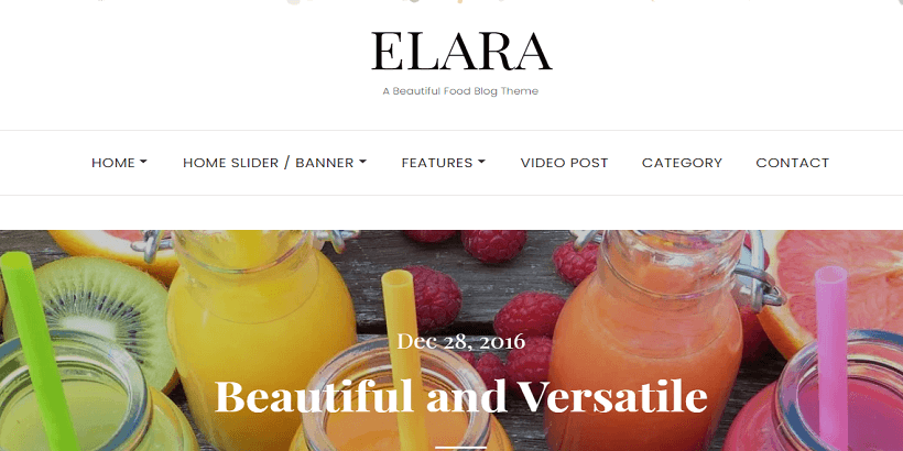 Elara-best-free-WordPress-theme-for-food-blogs