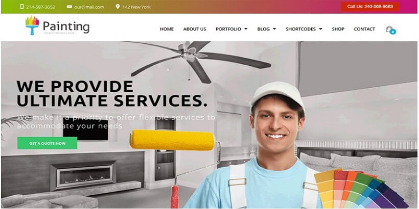 Paint-Painting-Company-WordPress-Theme 