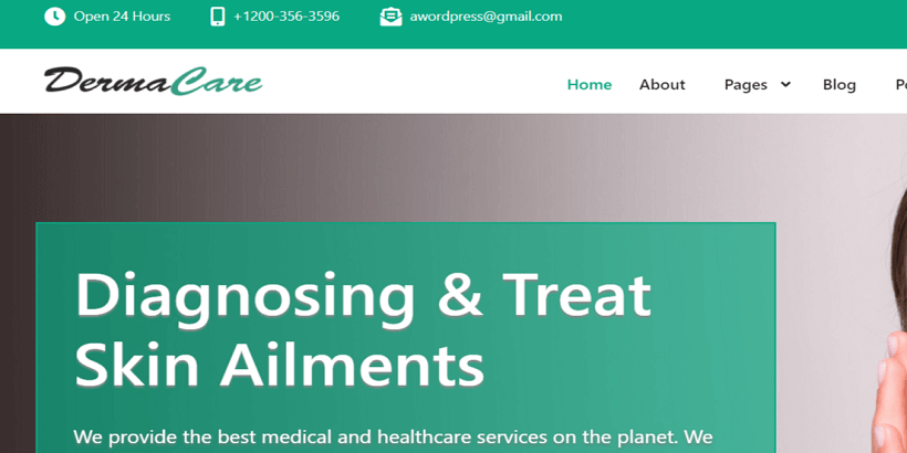 Derma-Care-Best-Free-Pharmacy-WordPress-Themes