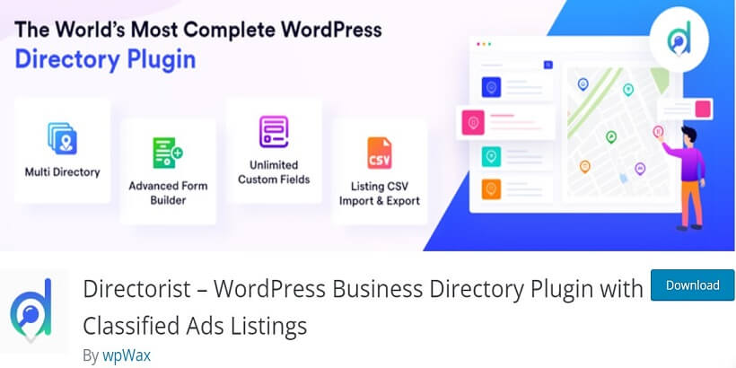 Directorist – WordPress-Business-Directory-Plugin-Best-Free-WordPress-Design-Plugins-for-Designers