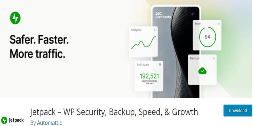 Jetpack – WP Security, Backup,-Speed,-&-Growth-Best-Free-WordPress-Instagram-Plugins