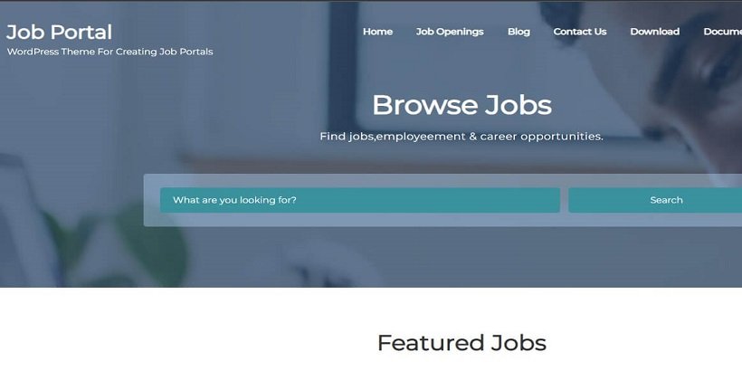 JobPortal-Best-Free-Job-Board-WordPress-Themes