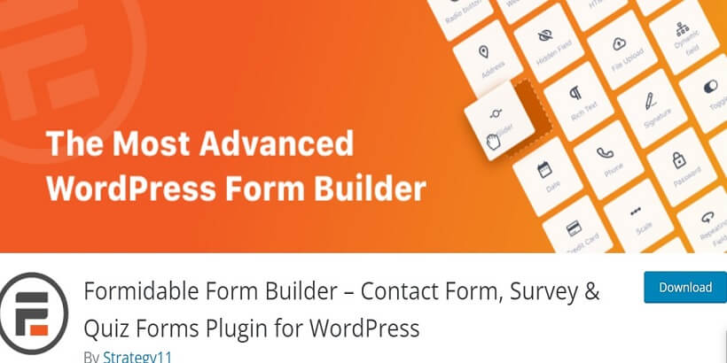 Formidable-Form-Builder-best-free-contact-form-plugins