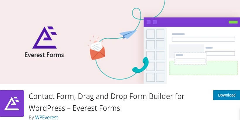 Everest Forms-best-wordpress-file-and-picture-upload-plugins