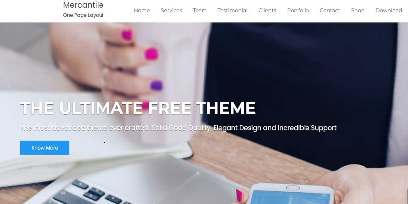 Mercantile-Best-Free-WordPress-Themes-for-IT-Company