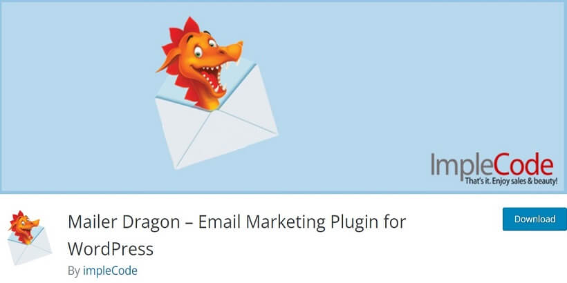 Mailer-Dragon-Best-Free-WordPressEmail-Marketing-Plugins