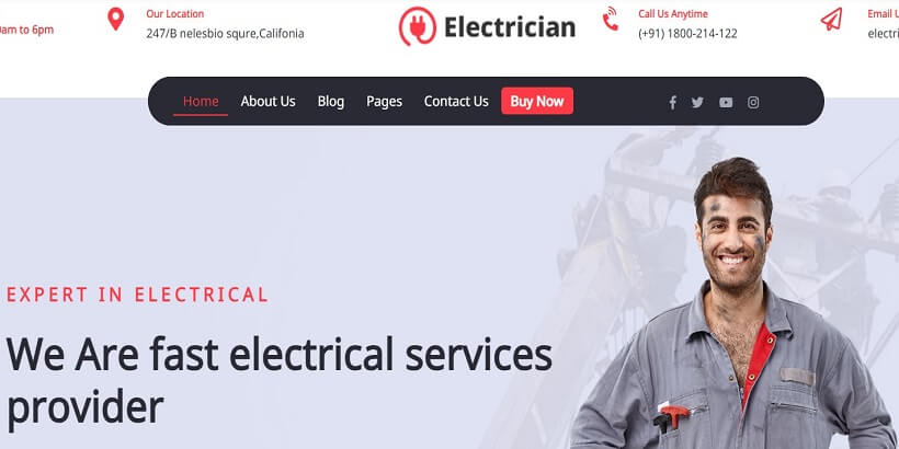 Electrician-Services-Best-Electronics-WordPress-Themes