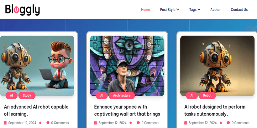 Bloggly-best-wordpress-themes-for-manga-and-anime-websites