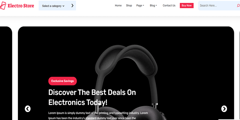 Online-Electro-Store-
