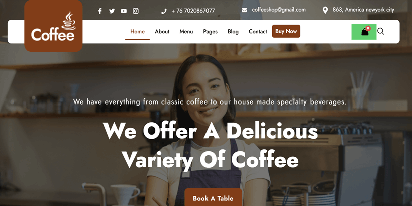 Cafeteria-Elementor-