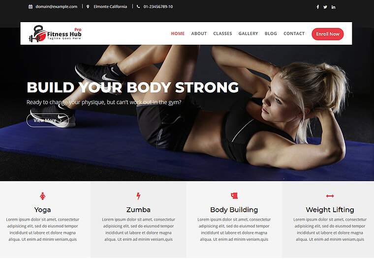 Fitness Hub Pro